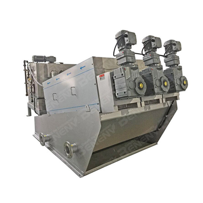 comprare Macchina per la disidratazione dei fanghi della pressa a vite multidisco per il trattamento delle acque reflue alimentari online manufacture