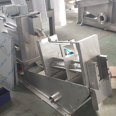comprare Macchina e disposizione di trattamento dell'unità di disidratazione dei fanghi del torchio a vite online manufacture