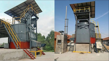 Bioreattore chiuso della composta della macchina di compostaggio dei rifiuti organici di efficienza