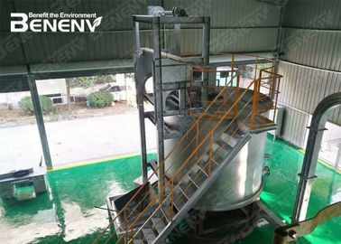 Apparecchi del pollo nel trattamento di rifiuti alimentari dell'attrezzatura di compostaggio della nave