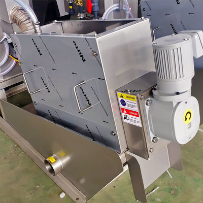 macchina a vite di disidratazione dei fanghi della filtropressa 0.8t/H per acque luride