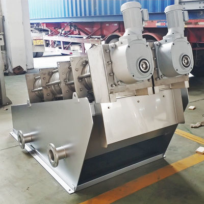 multi asciugamento della rotativa del disco di trattamento delle acque reflue 0.8ton/H
